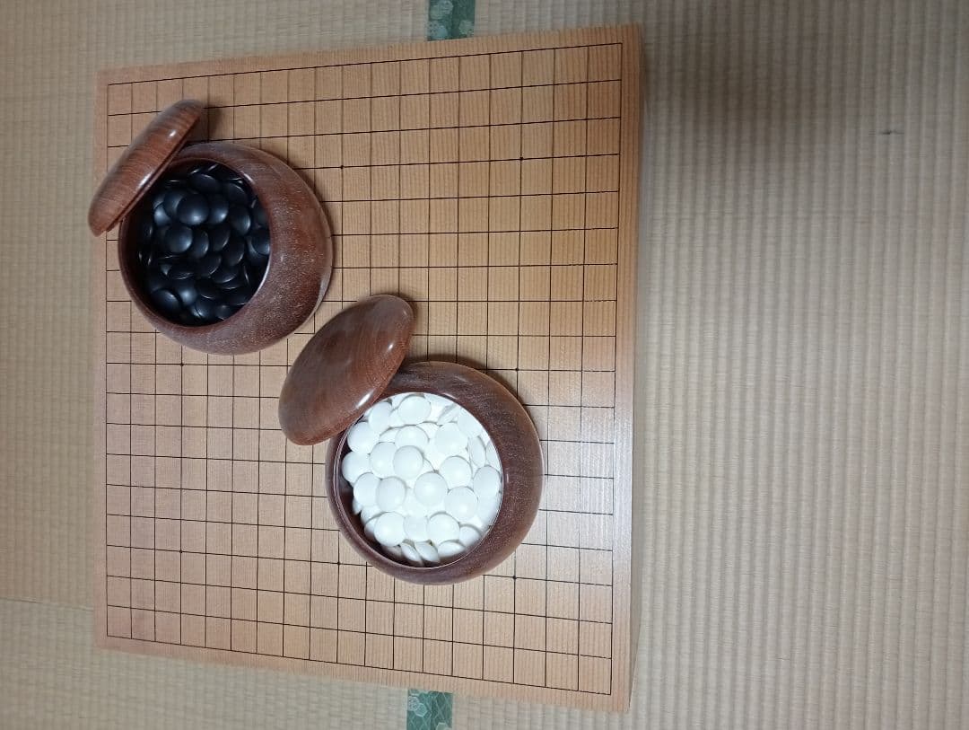 木製囲碁盤 約22cm 碁盤