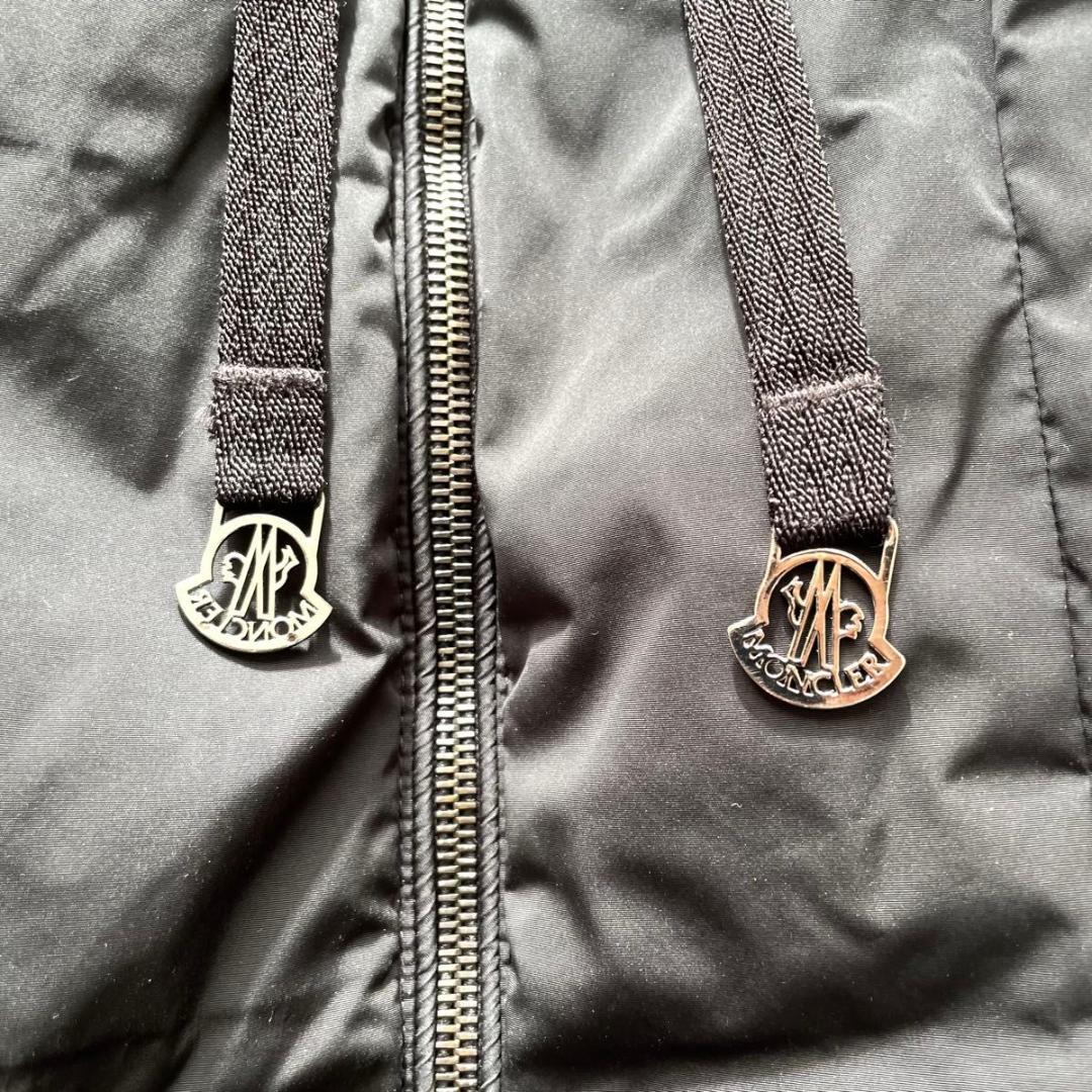 モンクレール NIM GIUBBOTTO ロングダウンコート　XS　ロゴ金具