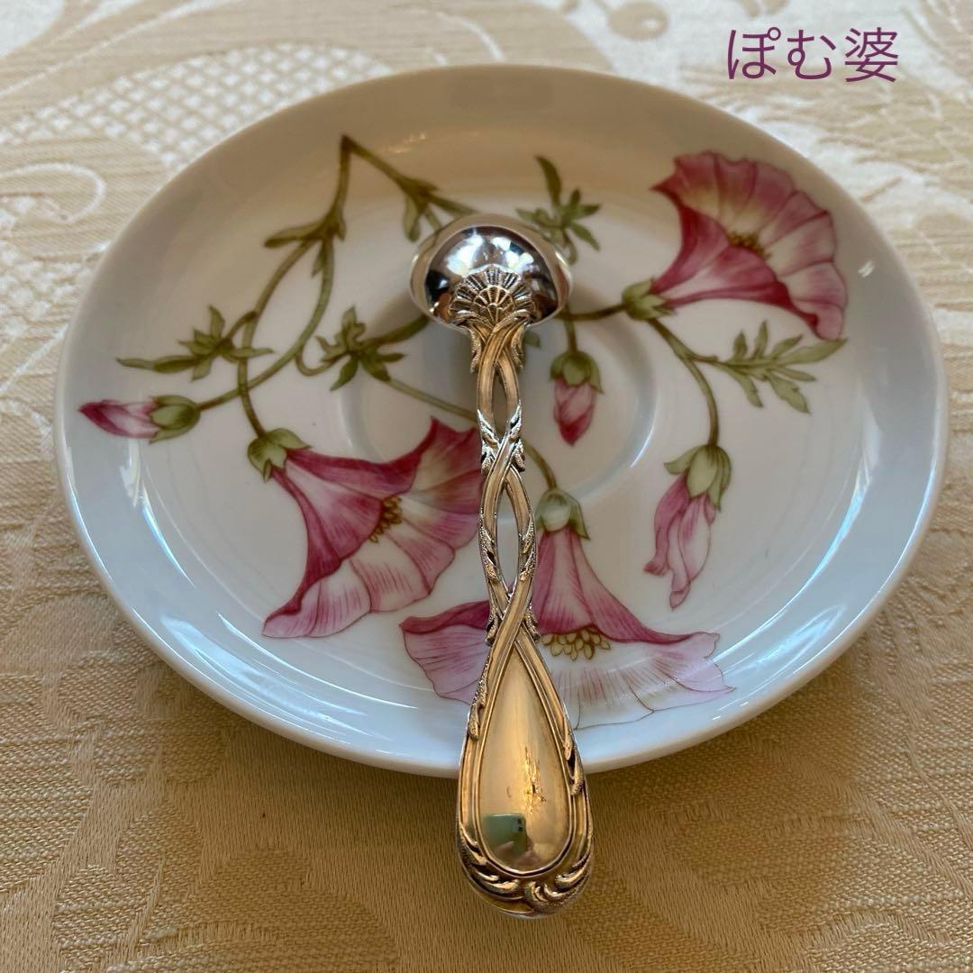 【ピュイフォルカ】純銀スプーン①ロワイヤル１本②ポンパドールアイスクリーム用２本