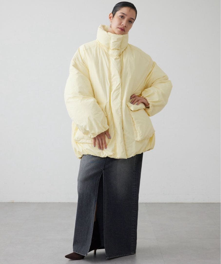 Whim GazetteウィムガゼットTHE PAUSEミドルダウンコート新品