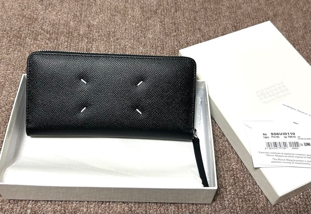 Maison Margiela メゾンマルジェラ 長財布 S56UI0110 黒