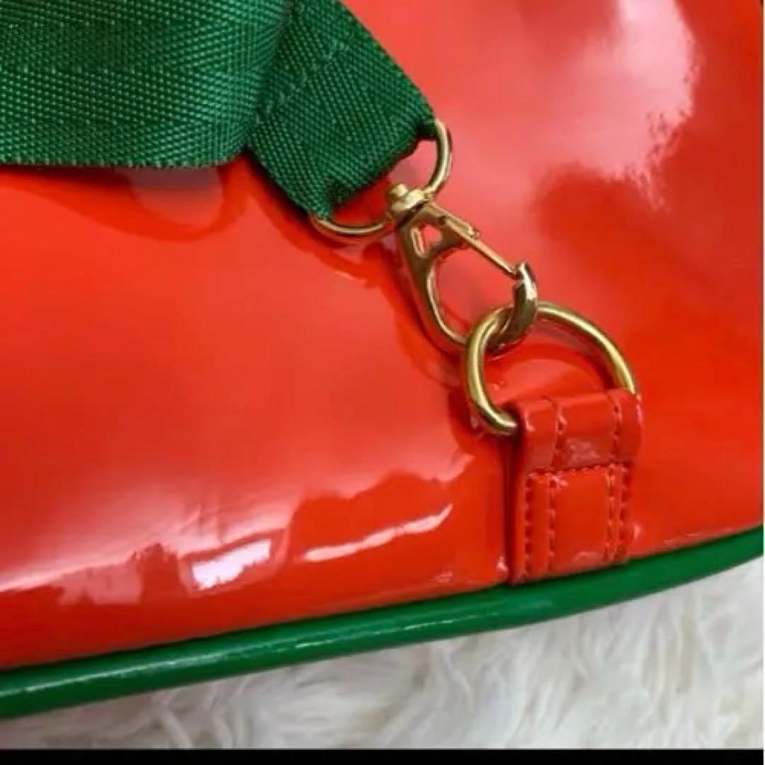 希少　新品　90's MOSCHINO 2way エナメルボストンバック　日本製