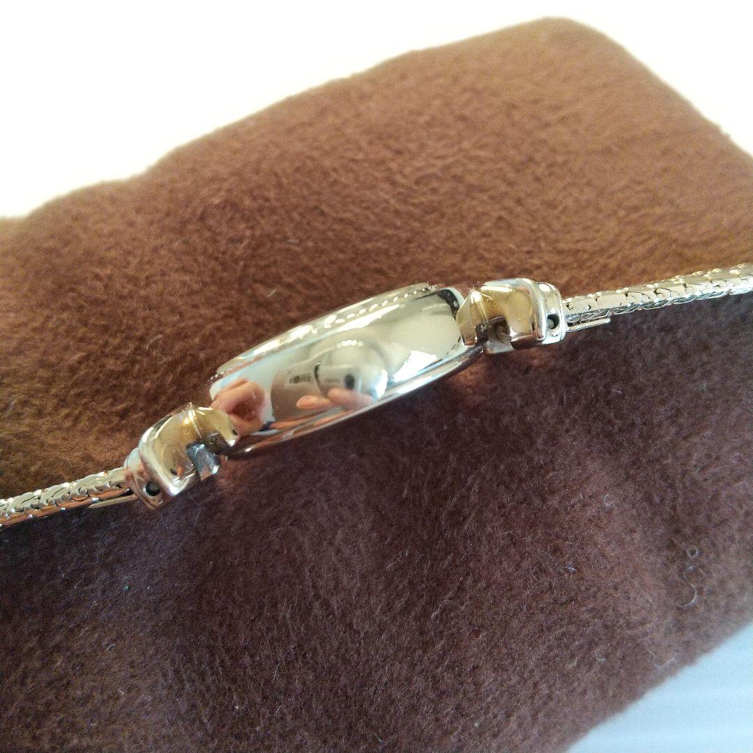 ✨極美品✨ageteアガット ソーラー 金 ゴールドラウンド腕時計レディース