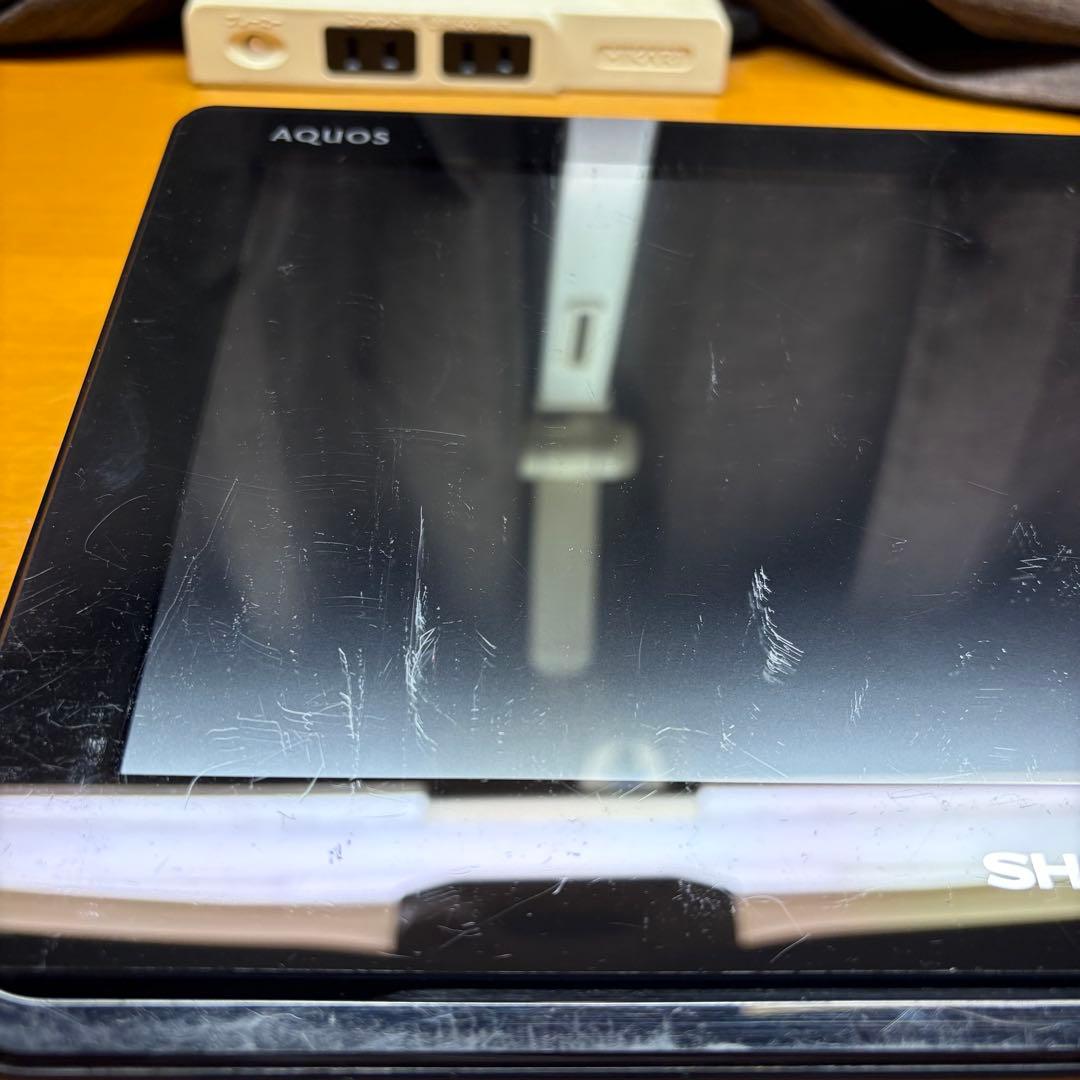 【中古品】シャープ ポータブル液晶テレビ AQUOS ブラック 2T-C12AF