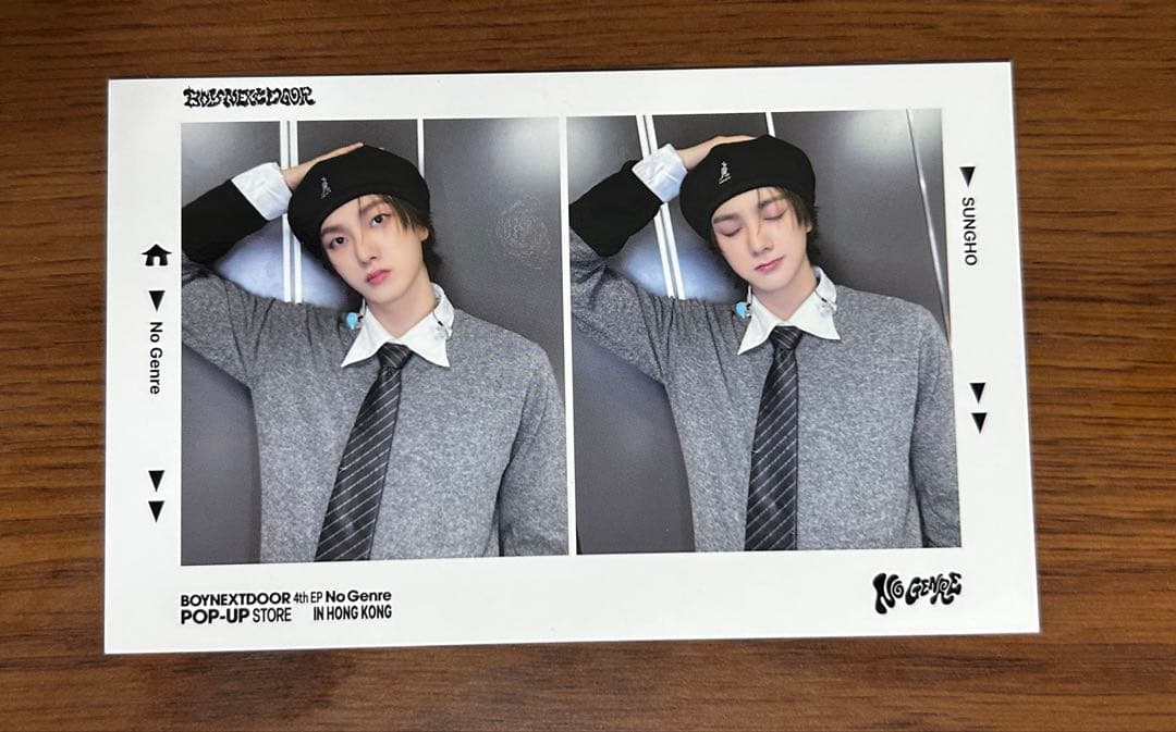 BOYNEXTDOOR ソンホ No Genre 香港POP-UP