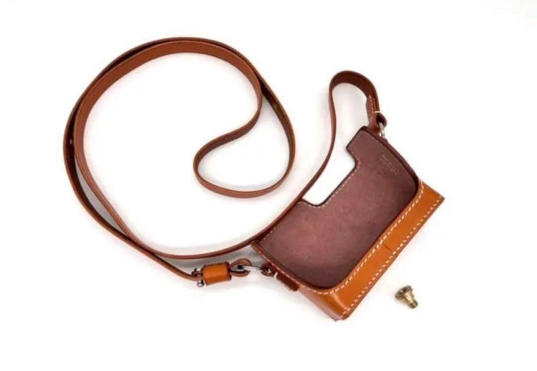 本革 Rollei 35/35T/35S用 カメラケースとストラップ