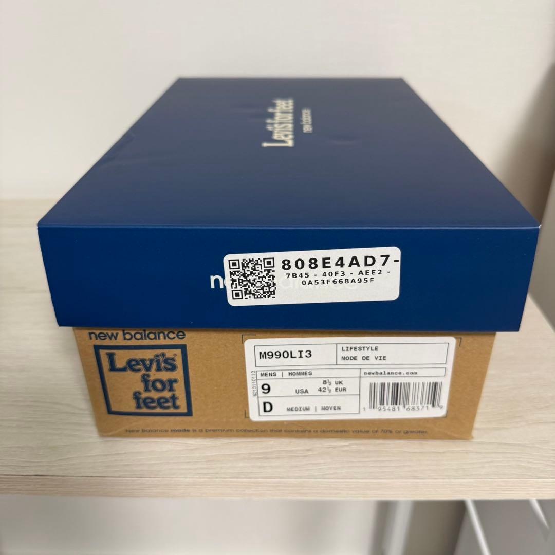 Levi’s × New Balance 990V3 \"Blue\"