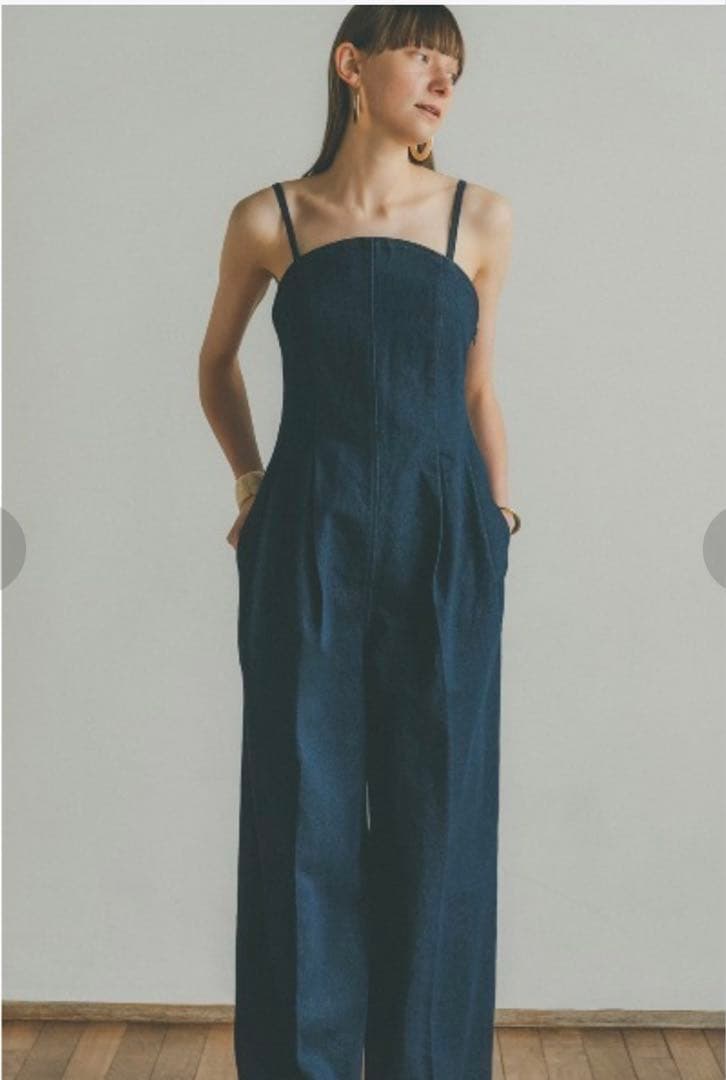 CLANE デニムオールインワン