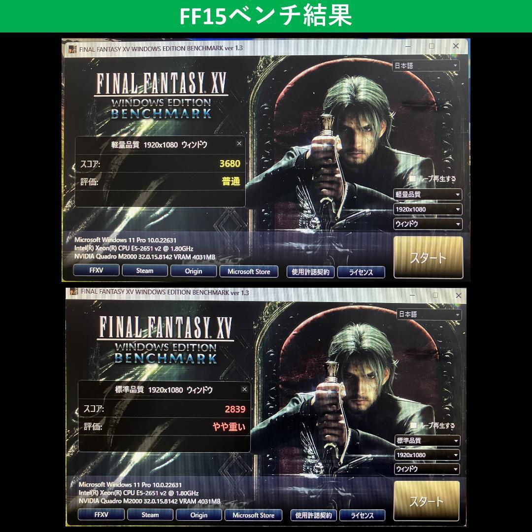 PC 12コア24スレッド Quadro M2000 メモリ64GB win11