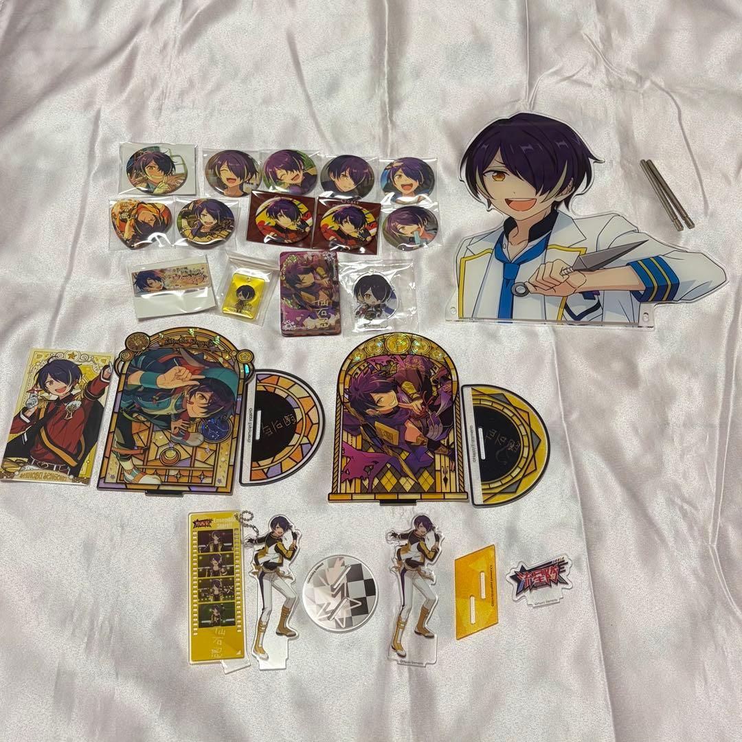 あんスタ 仙石忍 ぱしゃっつ アクスタ 缶バッジ まとめ売り