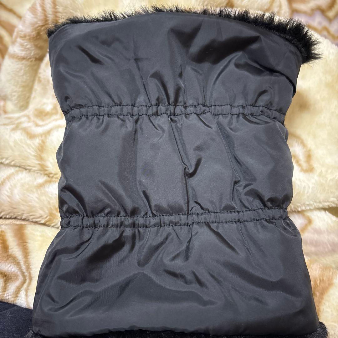 ランバン　ゴルフ　レッグウォーマー　ファー