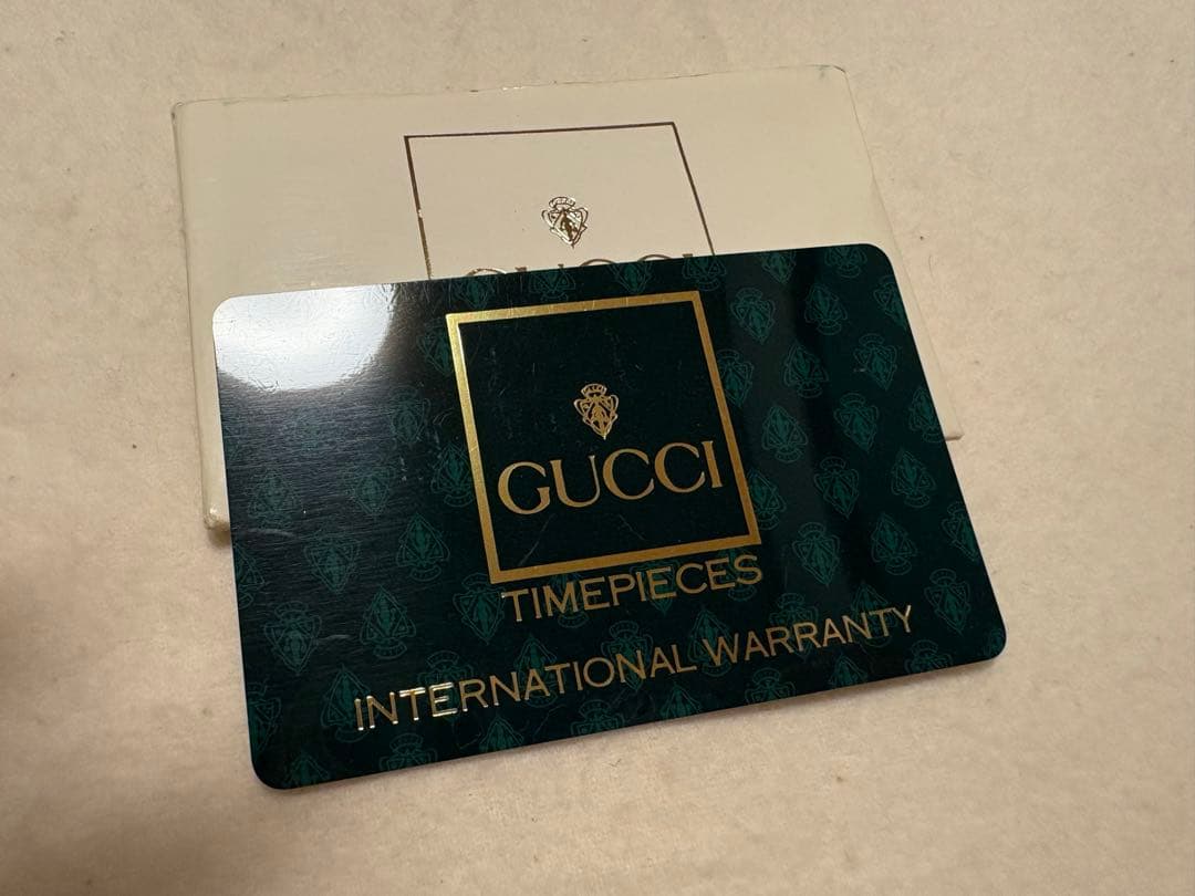 GUCCI ゴールド 腕時計 ベゼル　動作未確認