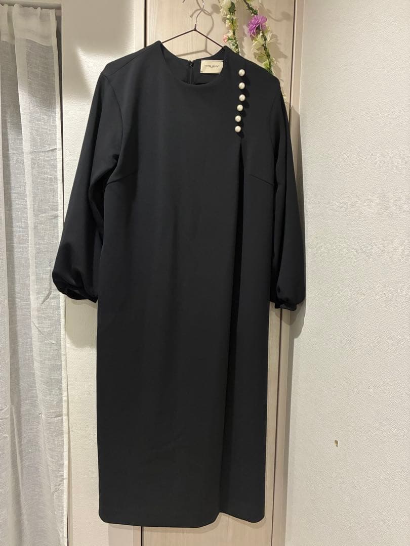 UNITED ARROWS 【美品】入学式 卒業式 ワンピース 黒 サイズ36