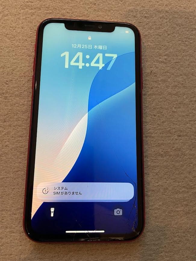 レッド スマートフォン 本体 Iphone11 ジャンク