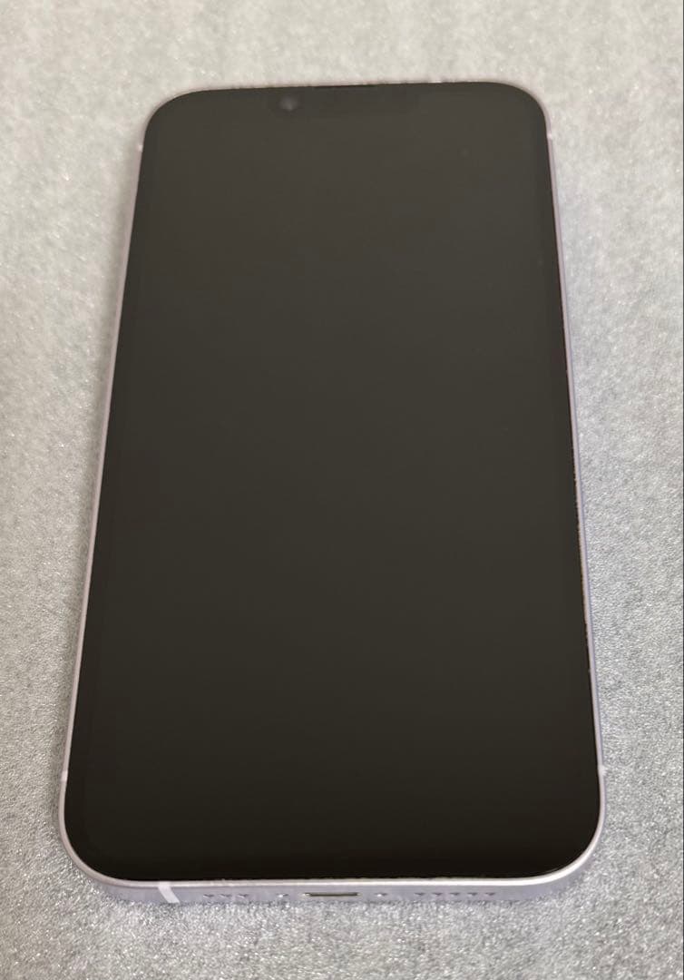 【美品】iPhone 14 128GB SIMフリー MPUY3J/A パープル