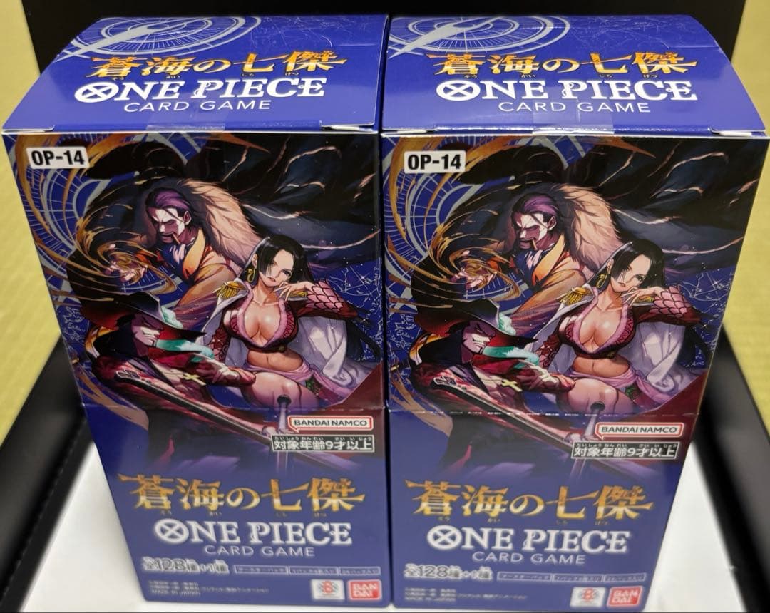 【ワンピースカード】ONE PIECE 蒼海の七傑テープ付き1BOX 新品未開封