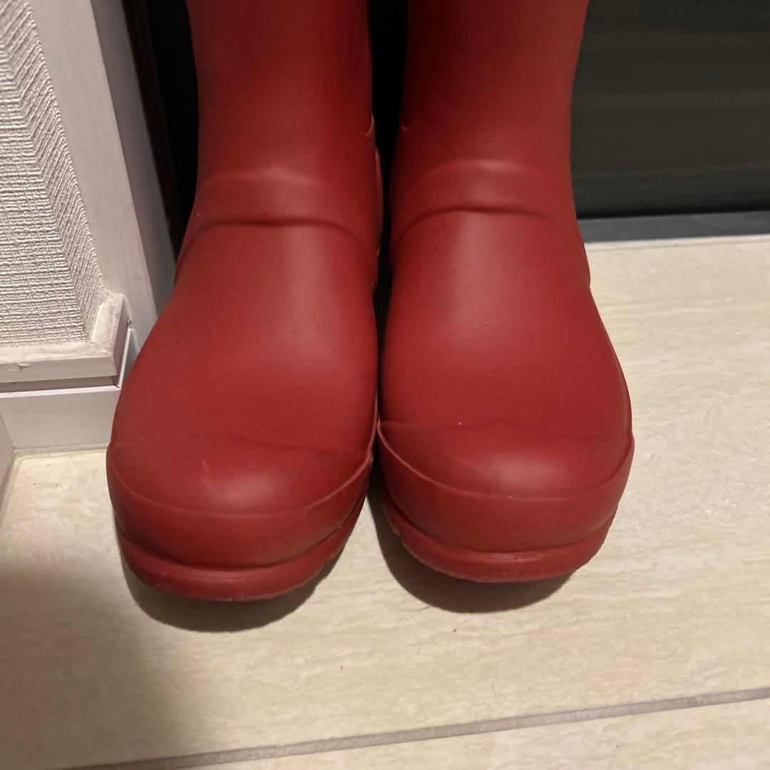 HUNTER ハンターレインブーツ 赤