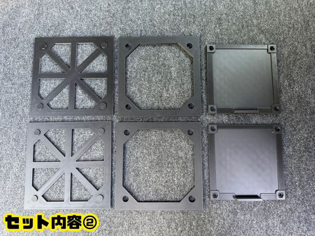 HONDA NVAN専用　換気口キットフルセット　カラーカスタム　助手席側