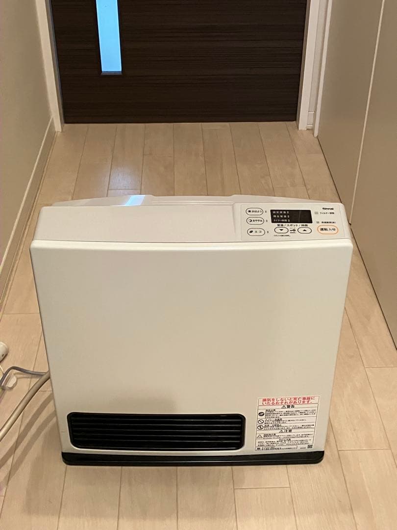 リンナイ ガスファンヒーター SRC-365E 2024年製 ホワイト 都市ガス