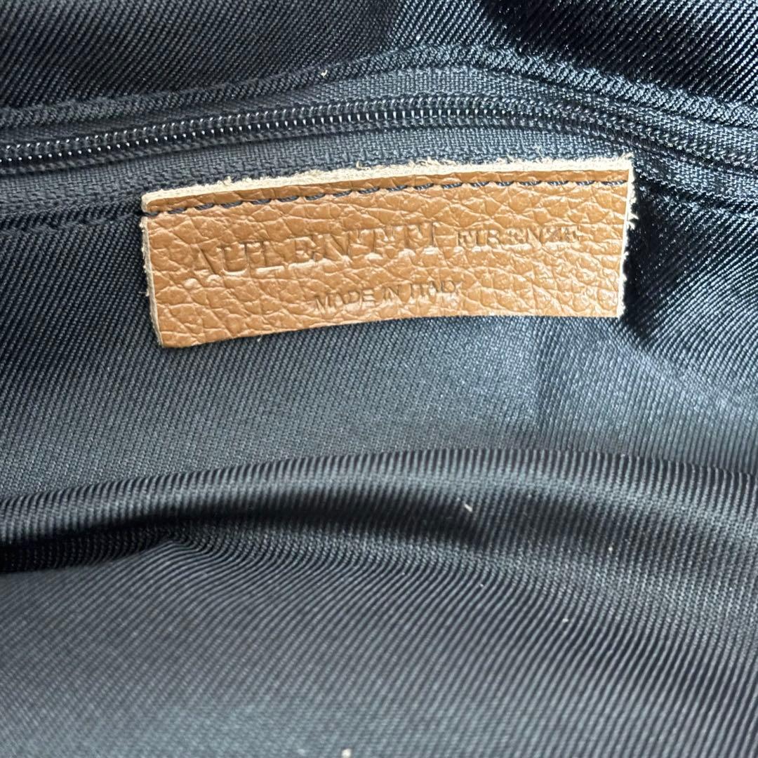 AULENTTI オウレンティ ハンドバッグ 2WAY ショルダーバッグ 茶色