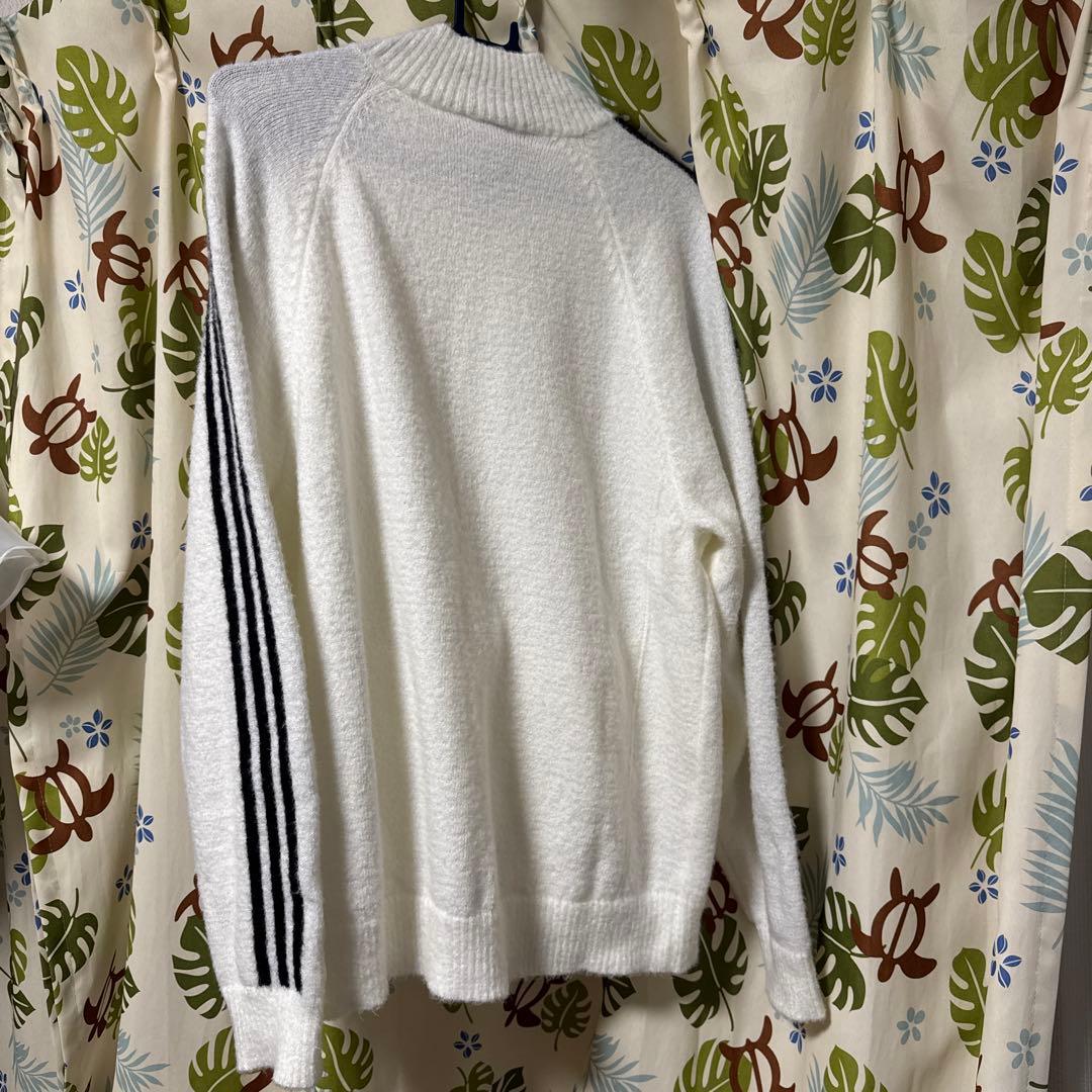 アディダスSST トラックトップ ニット 白 Lサイズ