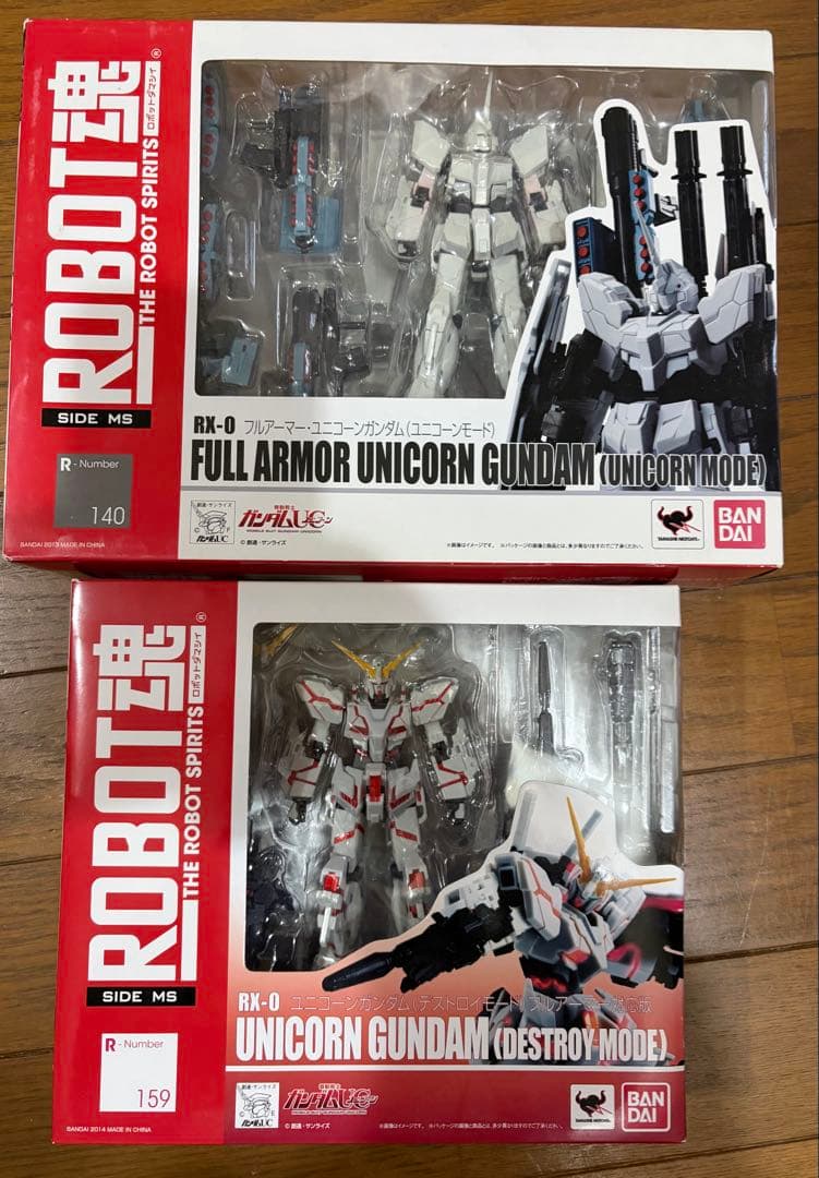 k*i様 ロボット魂　ユニコーンガンダムシリーズ　ジャンク扱い