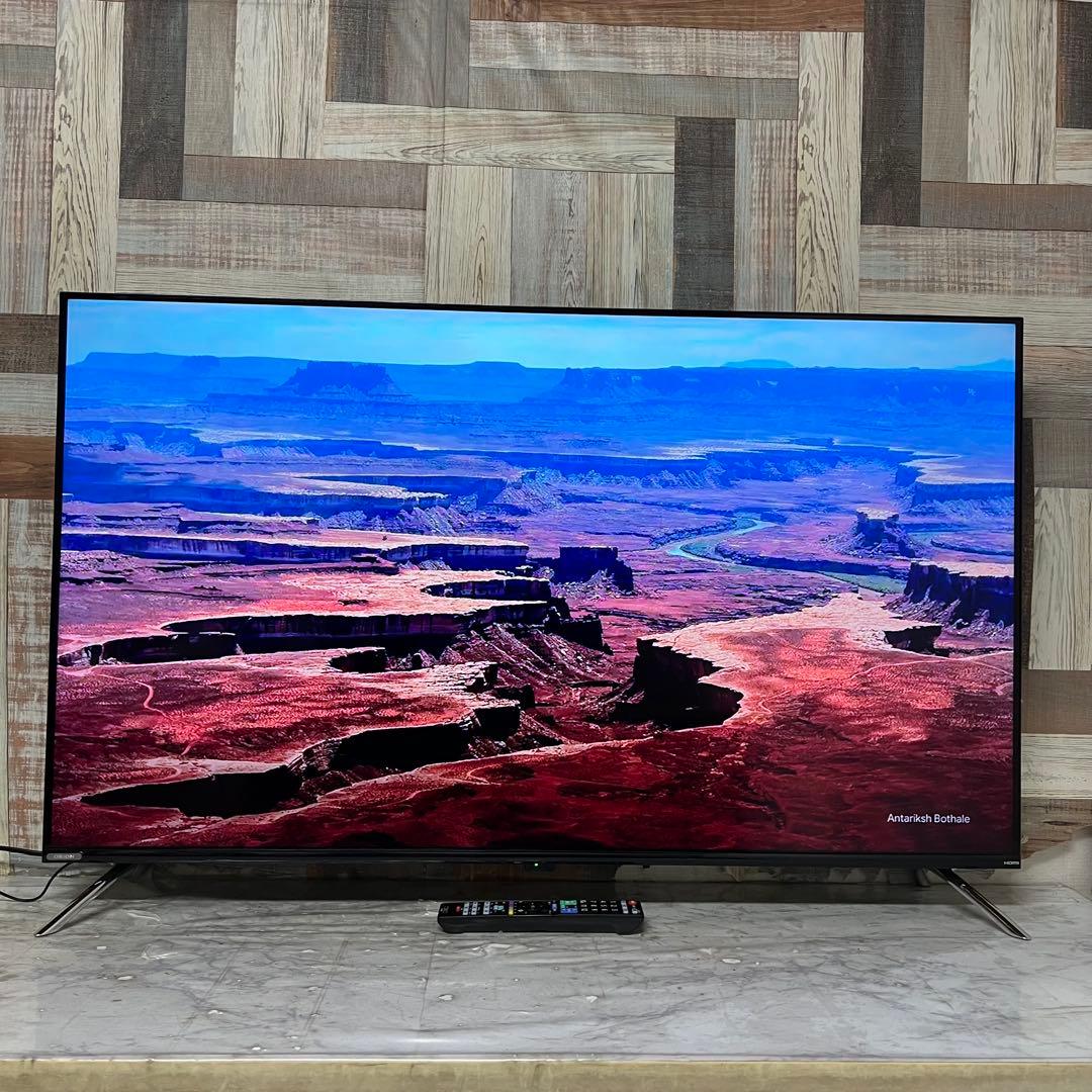 即日受渡❣️全国送料込オリオン 4Kチューナー内蔵ダブルチューナー 50型裏録画