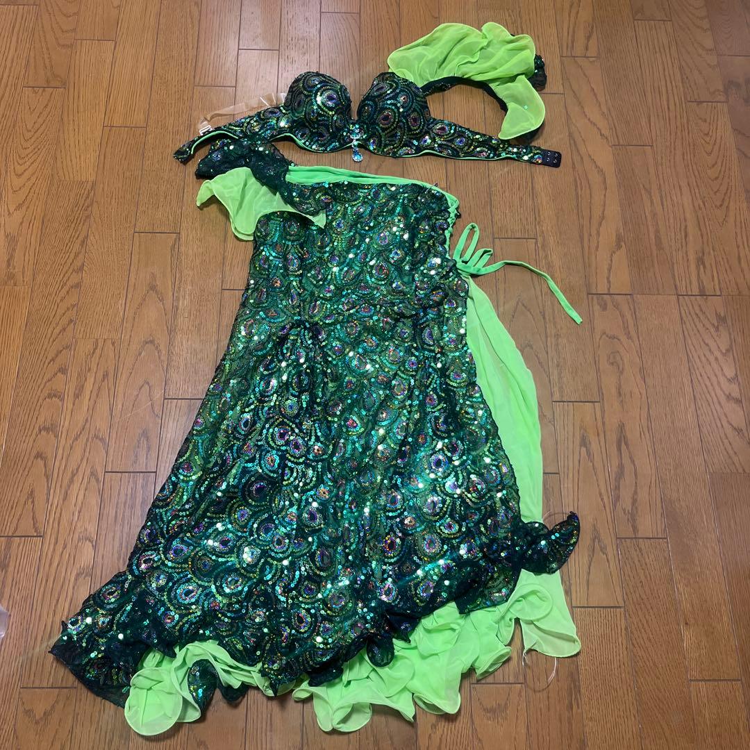 グリーンビーズベリーダンスセットアップ