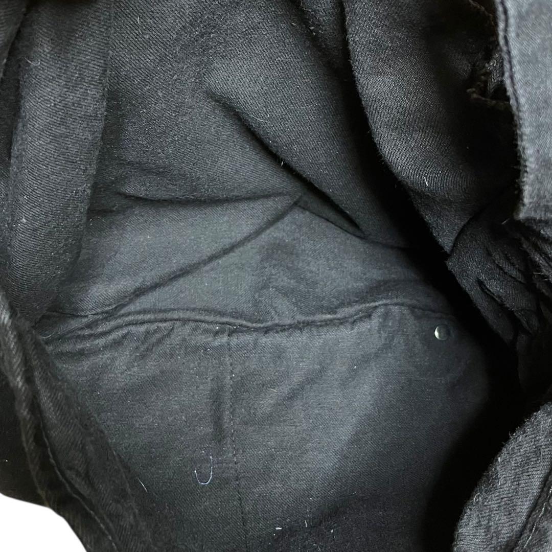 美品　ハンティングワールド　メッセンジャーバッグ　A4可能　デニム　USA製　黒