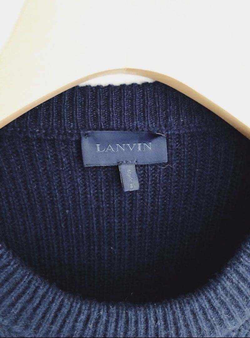 LANVIN Paris ニット　ミドルゲージ　S AW秋冬