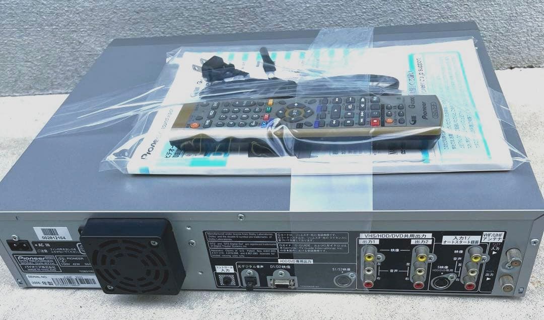 Pioneer DVR-RT7H DVDレコーダー ビデオ HDD パイオニア