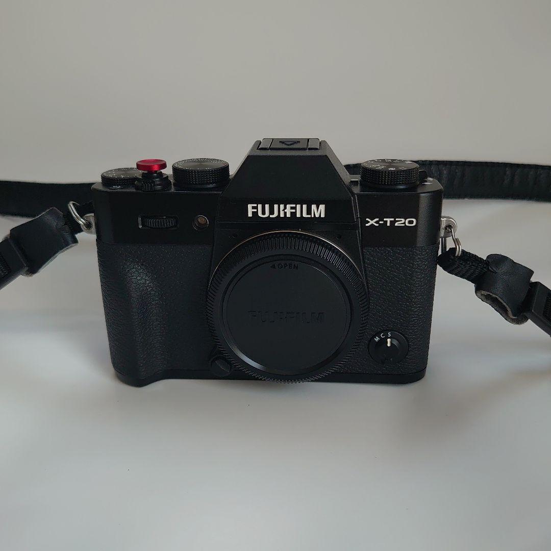 【美品】Fujifilm X-T20 デジタル一眼レフ 純正バッテリー2個付き