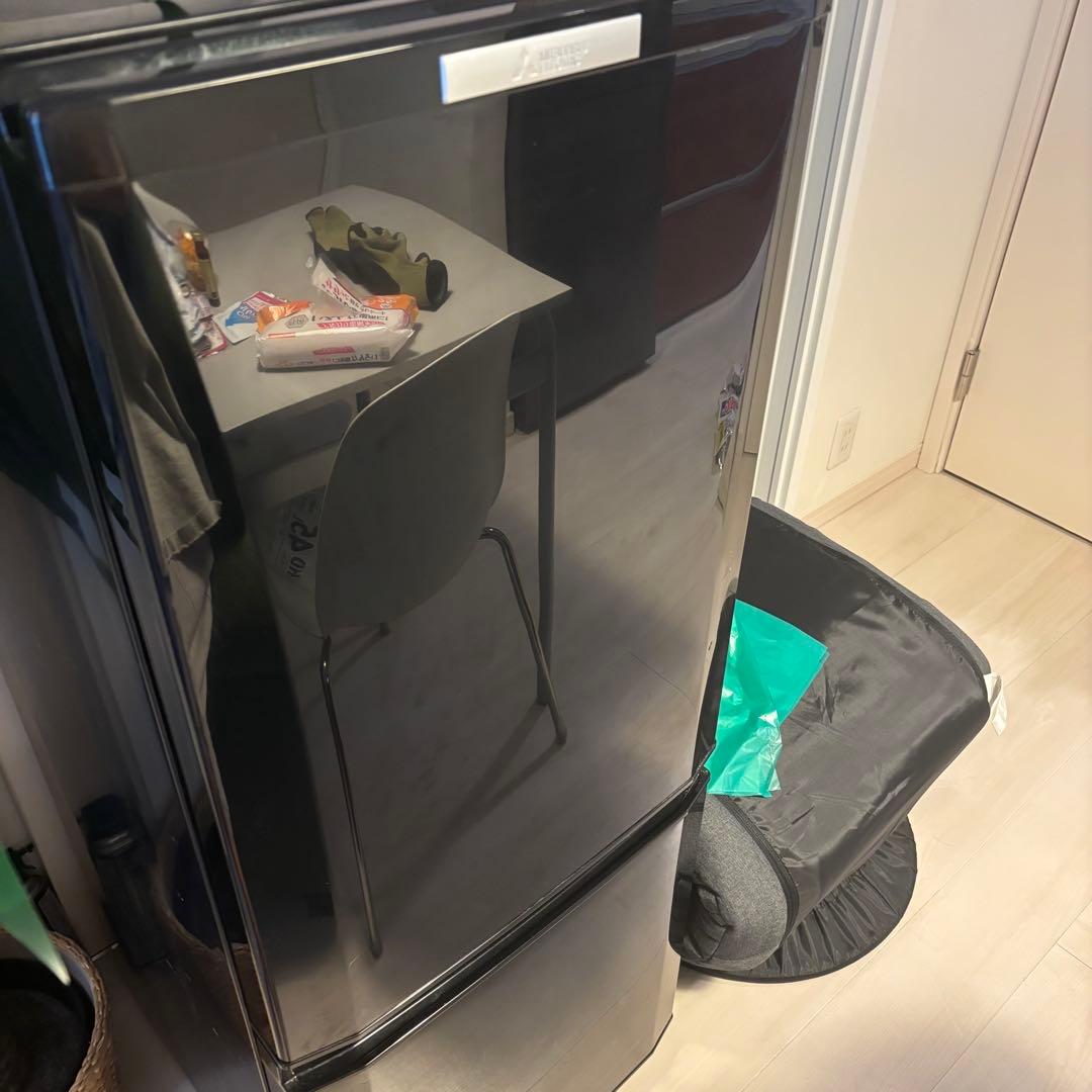 三菱 冷蔵庫 ブラック 2015年製
