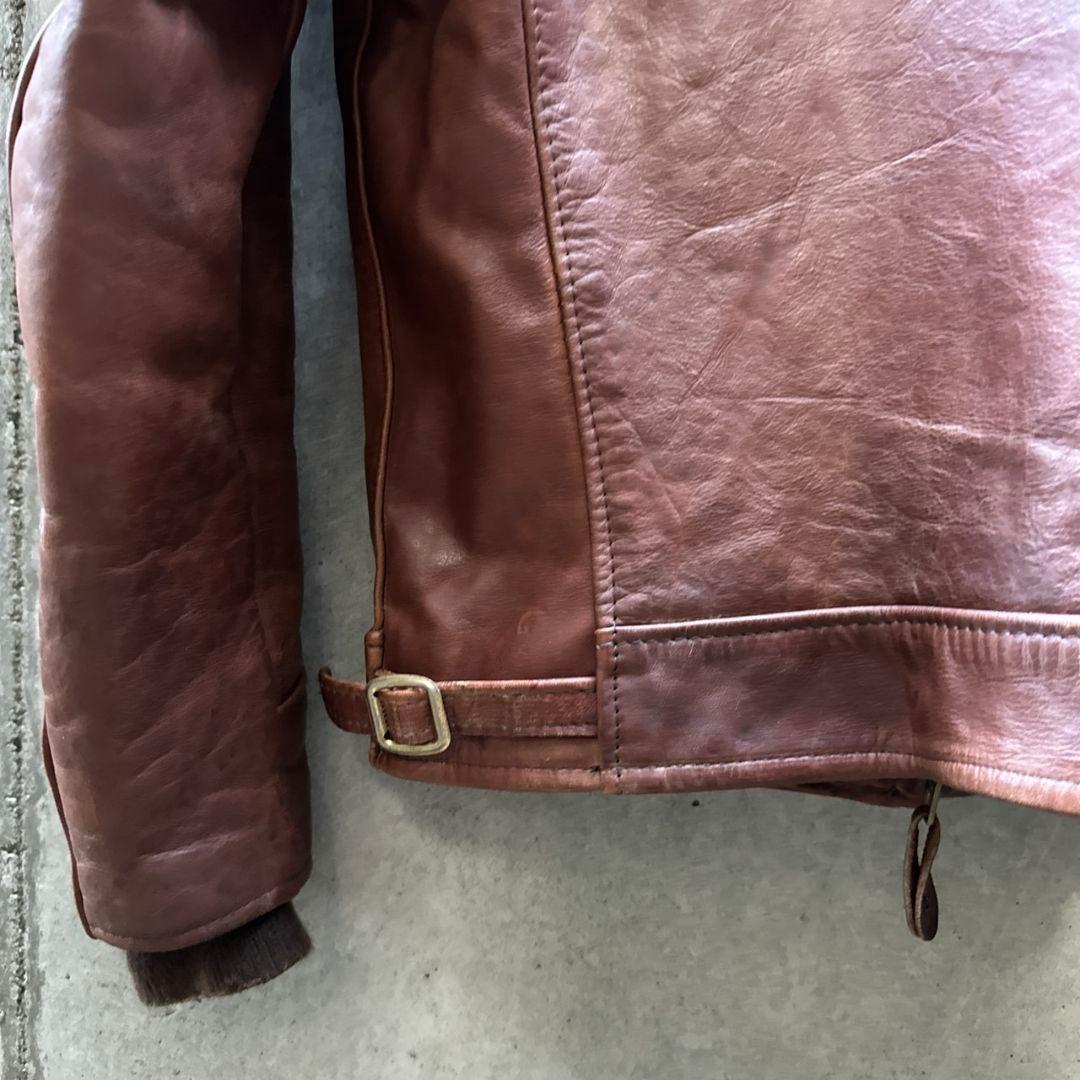 【USA製】SCHOTT ショット U64 レザージャケット フライトジャケット