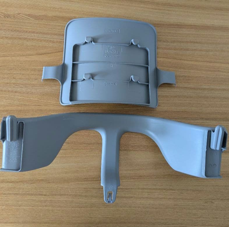 美品✨️ホワイト&グレー✨️ストッケ　ベビーセット