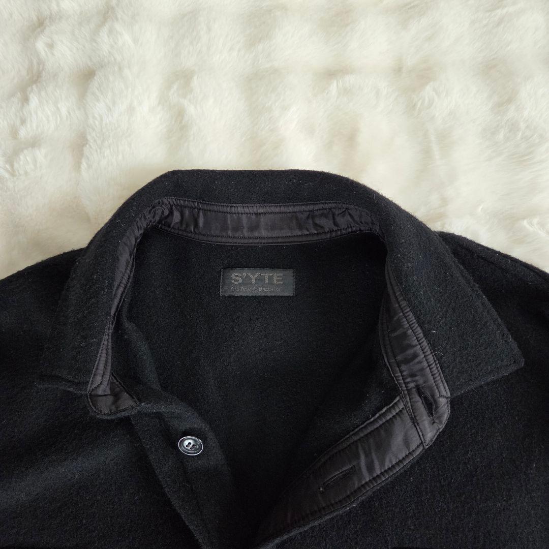 yasuヨウジヤマモト　サイト　ウールジャケットセットアップ　サルエル