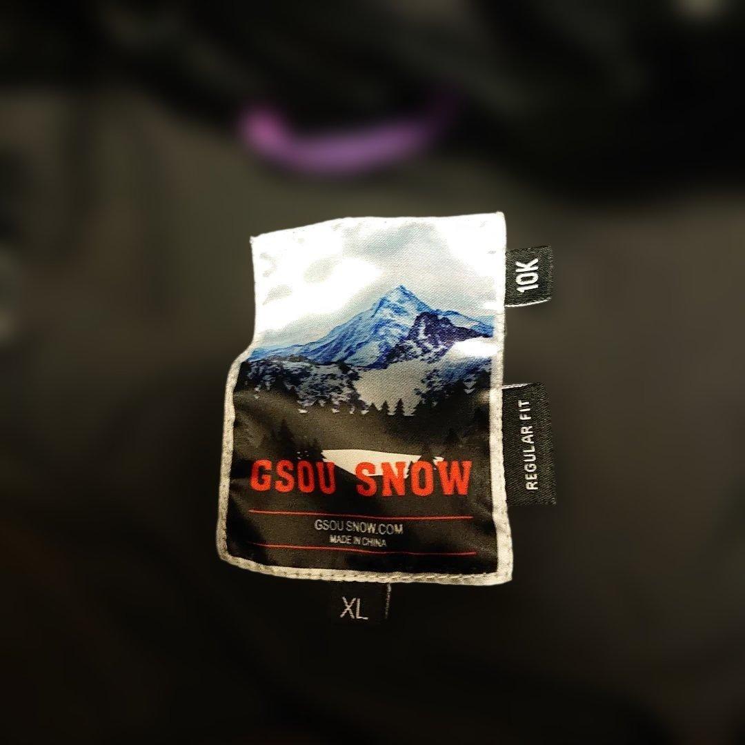 GSOU  メンズ ウルフ 10K スノーボード ジャケッ