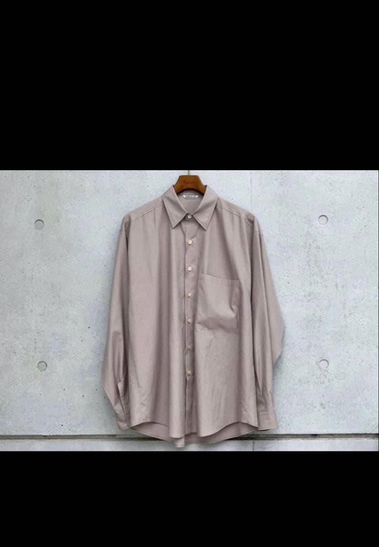 AURALEE 長袖シャツ