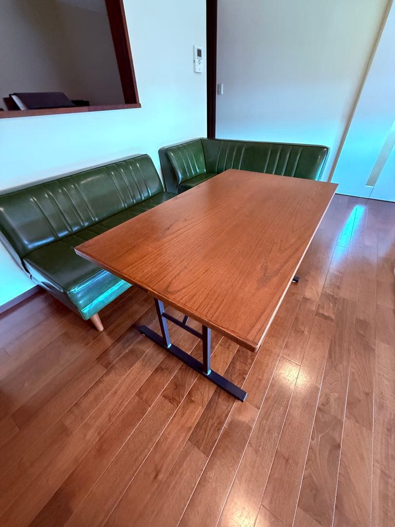 niko and... 緑色 L字型コーナーソファ