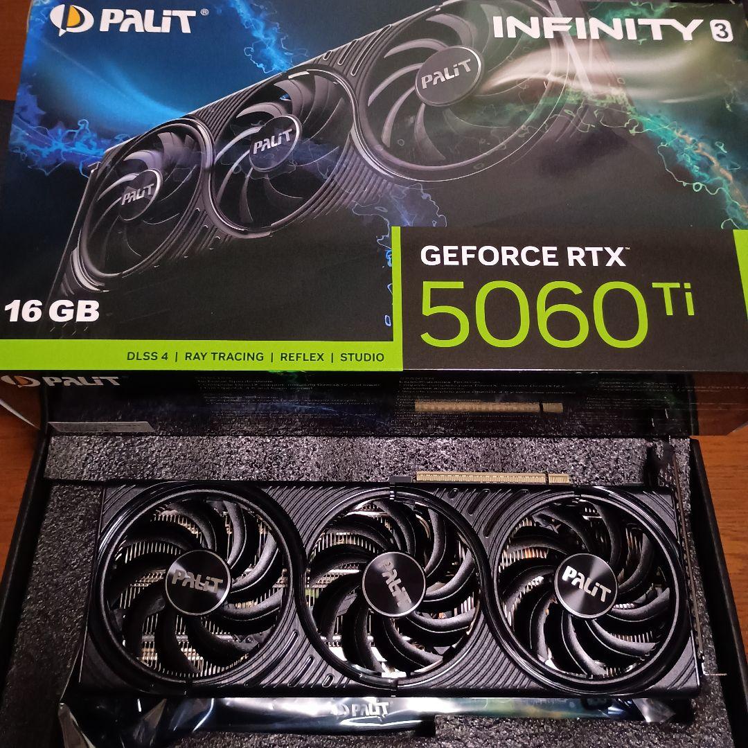 y*-様 palit RTX5060ti 16GB