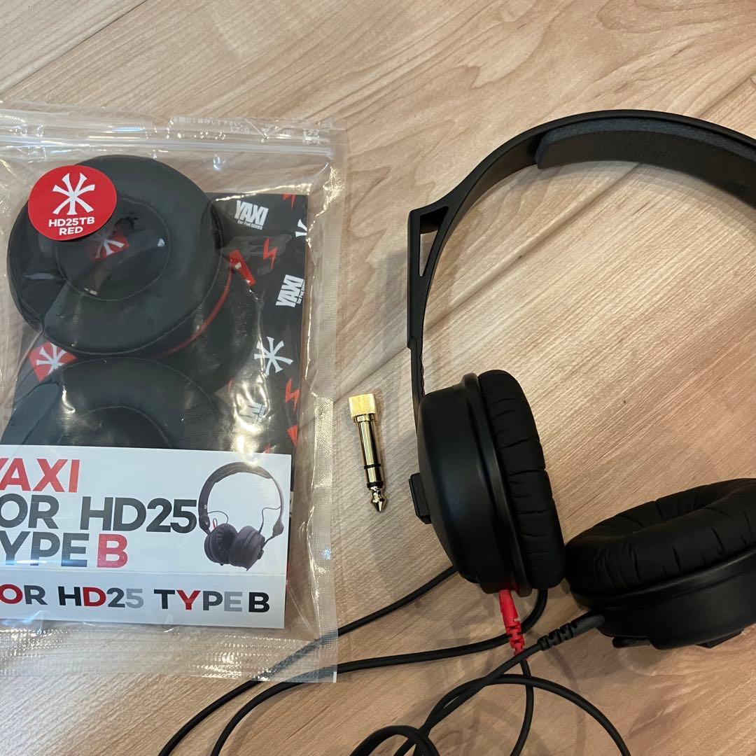 【中古】Sennheiser HD25 light + YAXIイヤーパット