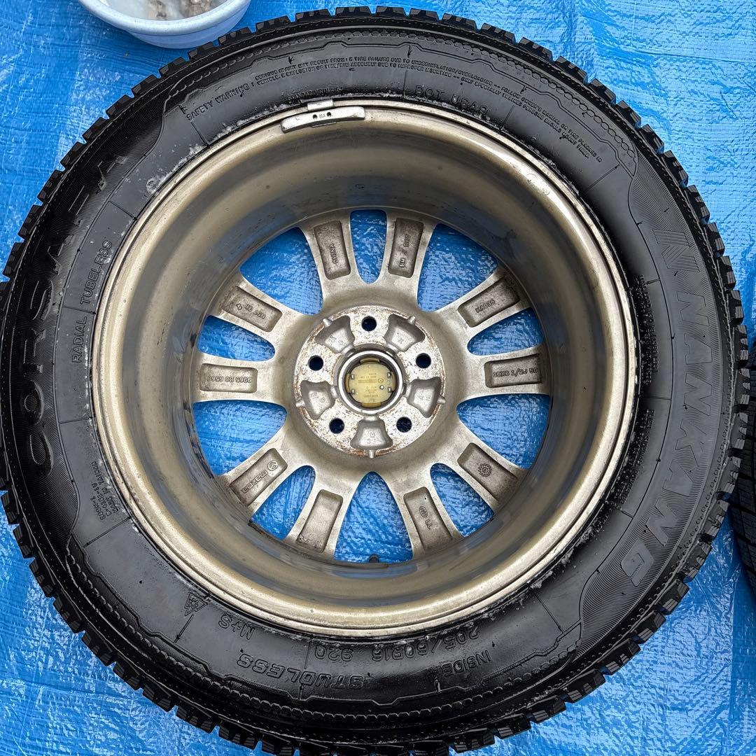 Mazda スタッドレスタイヤ 205/60R16 5スポーク