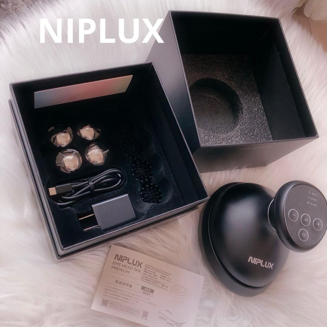 【美品】NIPLUX　EMS ヘッドスパ プレミアム