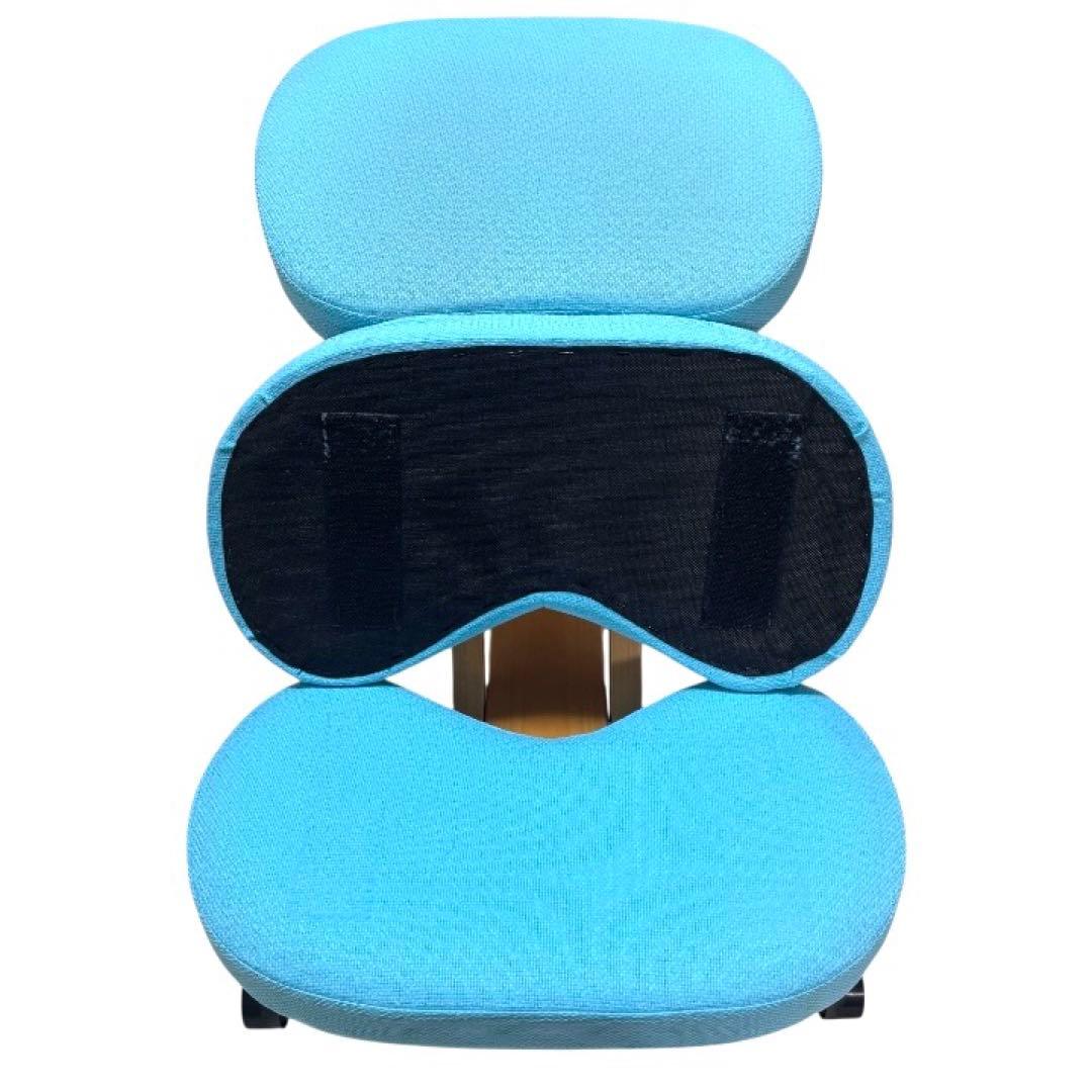 極美品 宮武製作所 バランスチェア プロポーションチェア ブルー 姿勢矯正 学習