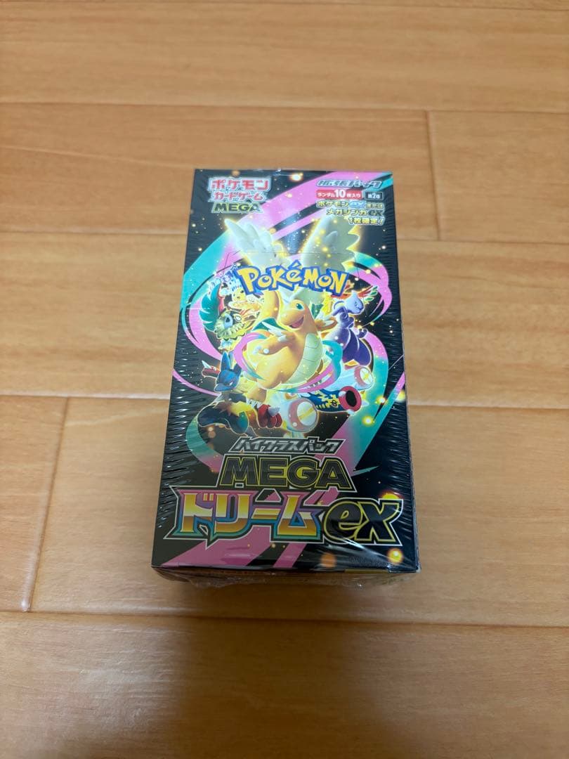 ポケモンカード　megaドリームex 1ボックス　シュリンク付き