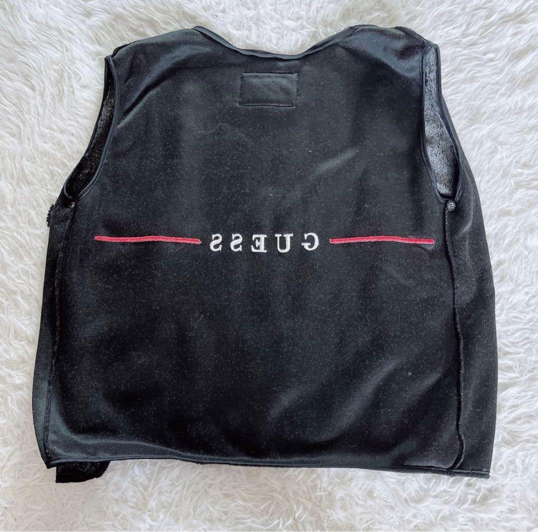 【GUESS CLASSICS】ラムレザージャケット ブラック