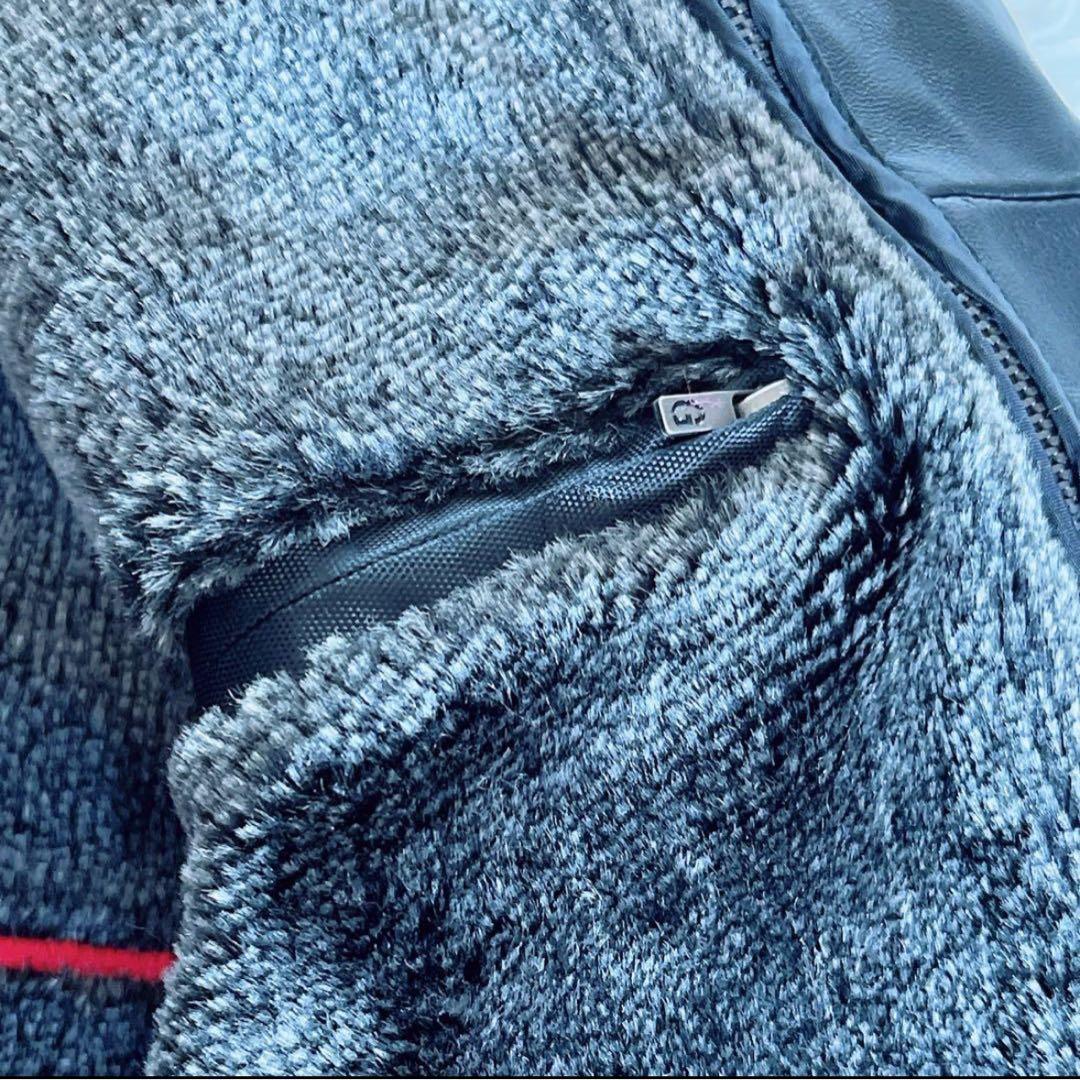 【GUESS CLASSICS】ラムレザージャケット ブラック