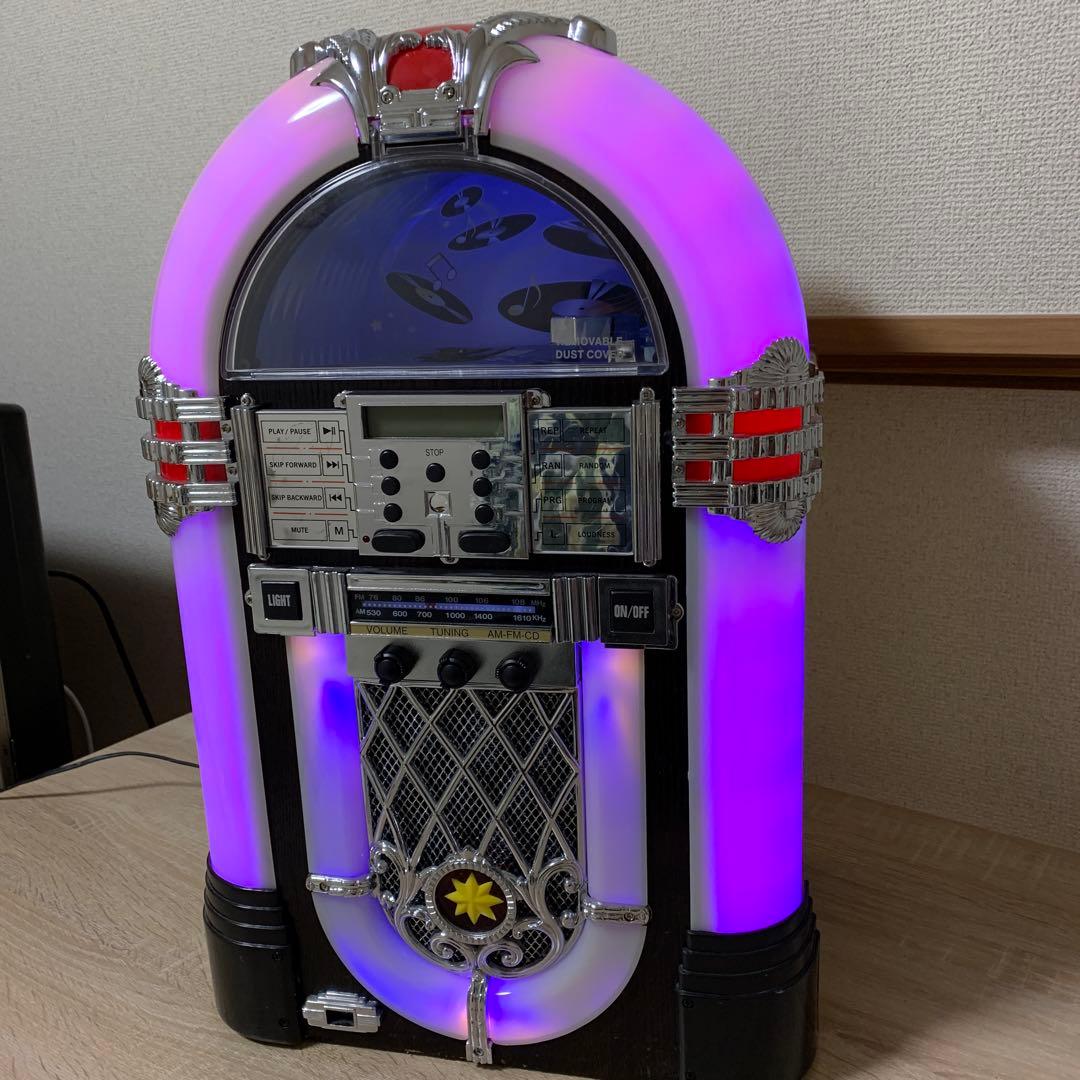 希少 おすすめ ジュークボックス(CD.ラジオ不可)ライトのみ可能インテリアに、