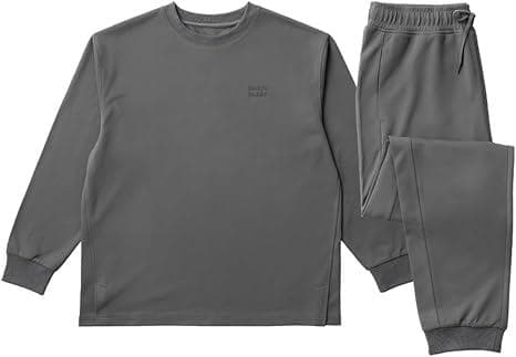 [ブレインスリープ] リカバリー スウェット 上下セット チャコールグレー XL