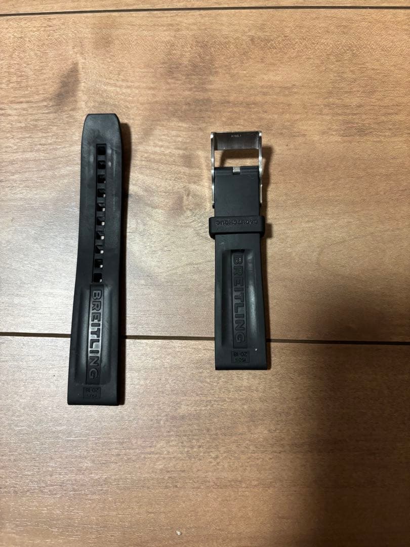 BREITLING ブラック ラバーベルト